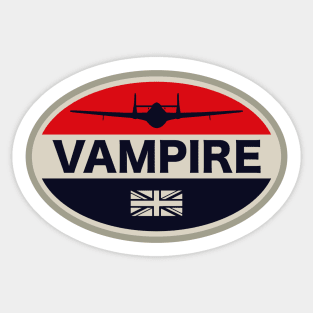 de Havilland Vampire Sticker